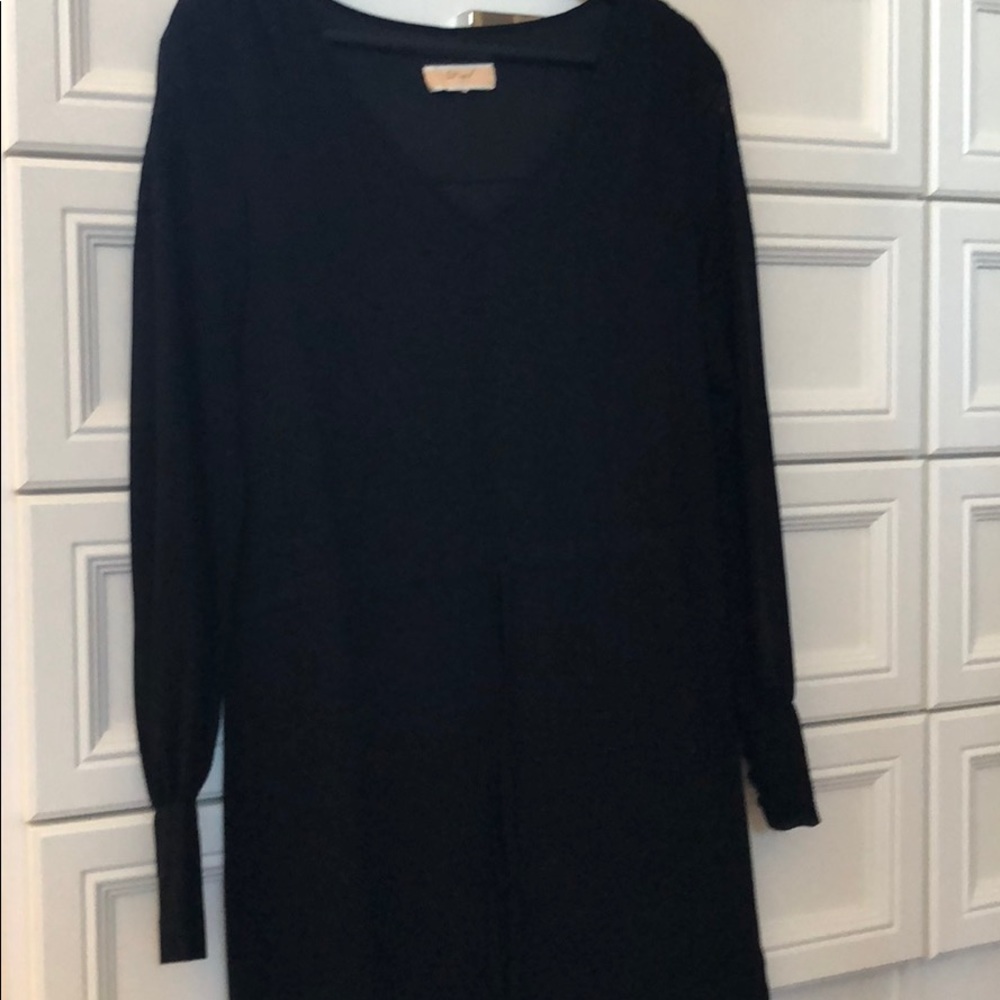 Sheer & Lace adjustable shirt dress